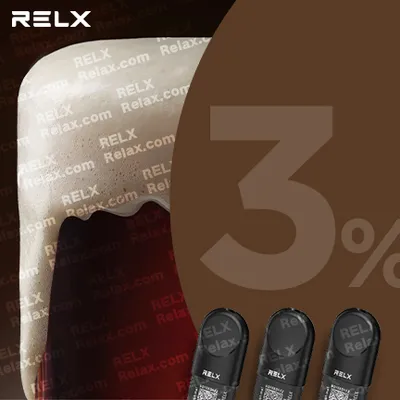 RELX煙彈六代 悅刻原裝正品（沙士）3入