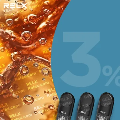 RELX煙彈六代 悅刻原裝正品（零度可樂）3入