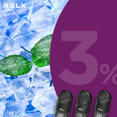RELX煙彈六代 悅刻原裝正品（零度薄荷）3入