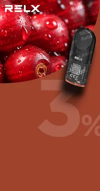 RELX煙彈六代 悅刻原裝正品（蔓越莓）3入
