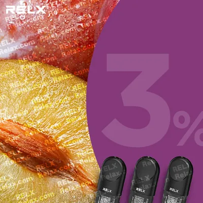 RELX煙彈六代 悅刻原裝正品（一顆西梅）3入