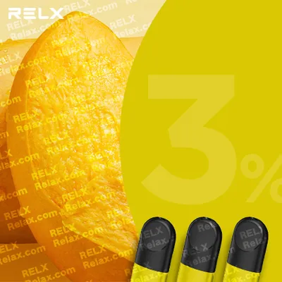 RELX煙彈四代 悅刻原裝正品（芒果）3入