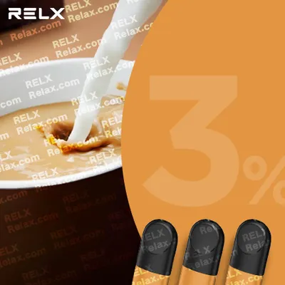 RELX煙彈四代 悅刻原裝正品（白咖啡）3入