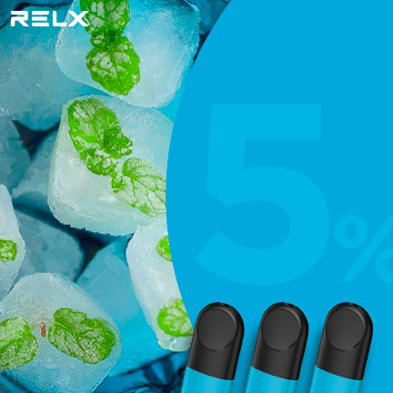 RELX煙彈四代 悅刻原裝正品（爽薄荷）3入