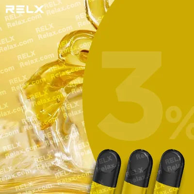 RELX煙彈四代 悅刻原裝正品（蜂蜜柚子）3入