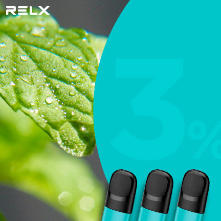 RELX煙彈五代 悅刻原裝正品（泉露薄荷）3入