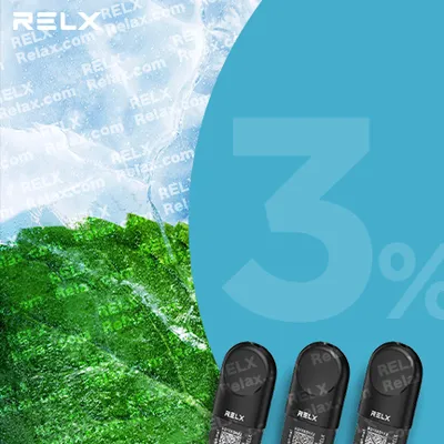 RELX煙彈六代 悅刻原裝正品（新薄荷）3入