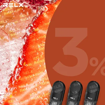 RELX煙彈六代 悅刻原裝正品（草莓）3入