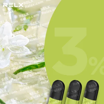 RELX煙彈四代 悅刻原裝正品（茉莉龍井）3入