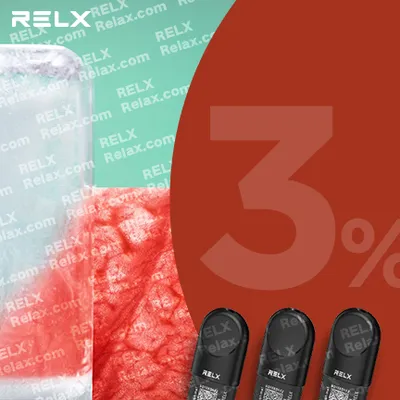 RELX煙彈六代 悅刻原裝正品（西瓜冰）3入