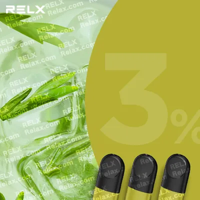 RELX煙彈四代 悅刻原裝正品（綠茶）3入
