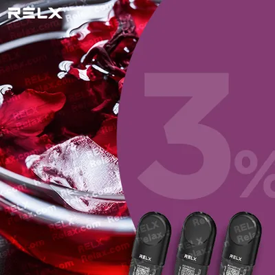 RELX煙彈六代 悅刻原裝正品（洛神花茶）3入