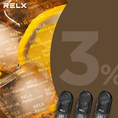 RELX煙彈六代 悅刻原裝正品（檸檬紅茶）3入