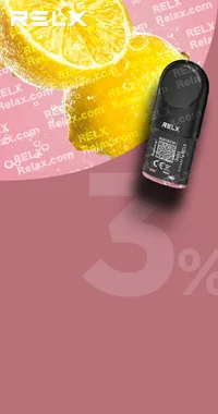 RELX煙彈六代 悅刻原裝正品（粉紅檸水）3入