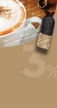 RELX煙彈四代 悅刻原裝正品（榛果拿鐵）3入