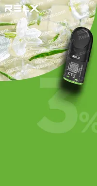 RELX煙彈六代 悅刻原裝正品（新式綠妍）3入