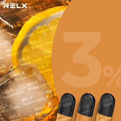 RELX煙彈四代 悅刻原裝正品（檸檬紅茶）3入