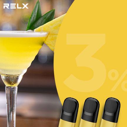 RELX煙彈五代 悅刻原裝正品（鳳梨白朗姆）3入