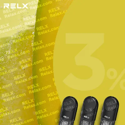 RELX煙彈六代 悅刻原裝正品（芒果）3入