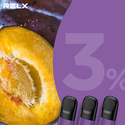 RELX煙彈五代 悅刻原裝正品（一顆西梅）3入