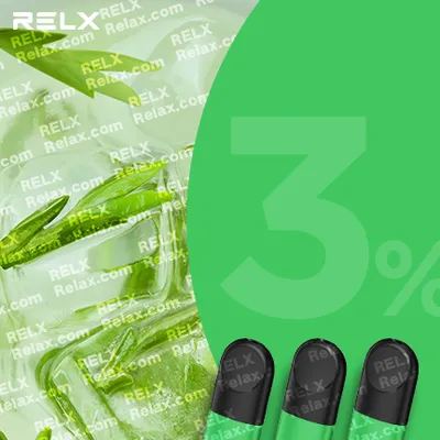RELX煙彈四代 悅刻原裝正品（冷泡龍井）3入