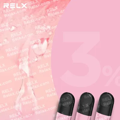 RELX煙彈四代 悅刻原裝正品（玫瑰晨露）3入