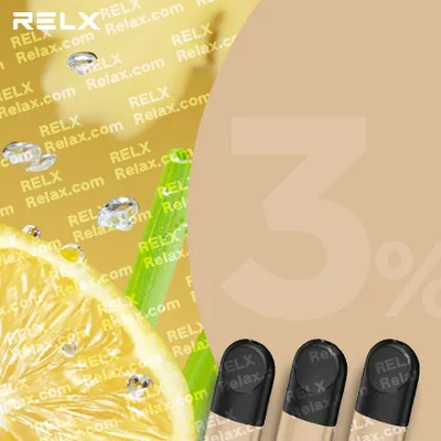 RELX煙彈四代 悅刻原裝正品（檸檬薑茶）3入
