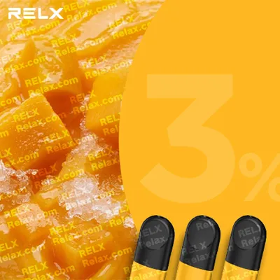 RELX煙彈四代 悅刻原裝正品（芒果冰淇淋）3入
