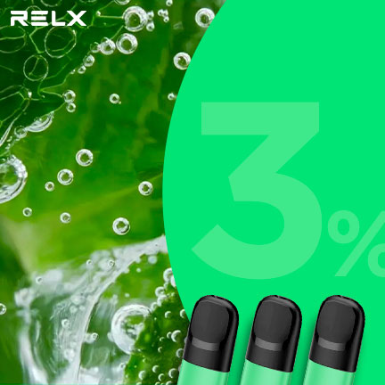 RELX煙彈五代 悅刻原裝正品（微醺莫吉托）3入