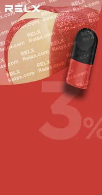 RELX煙彈四代 悅刻原裝正品（甜脆紅蘋果）3入