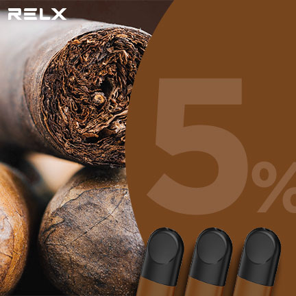 RELX煙彈四代 悅刻原裝正品（醇香烤煙）3入