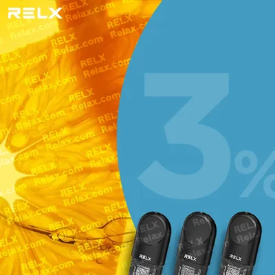 RELX煙彈六代 悅刻原裝正品（金桔百香果）3入